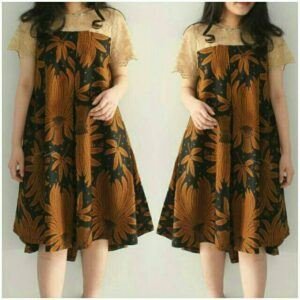 model dres batik terbaru