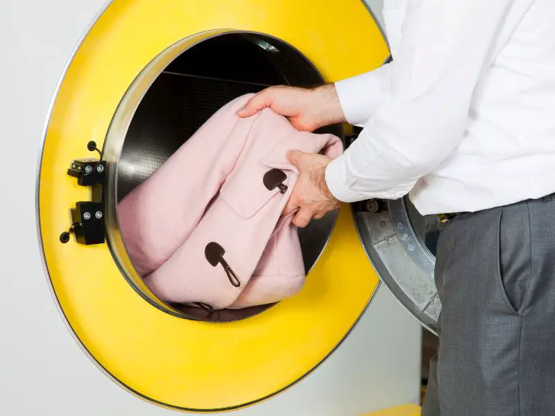polyester dry cleaning