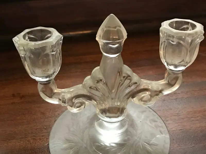 glass candle holder 4