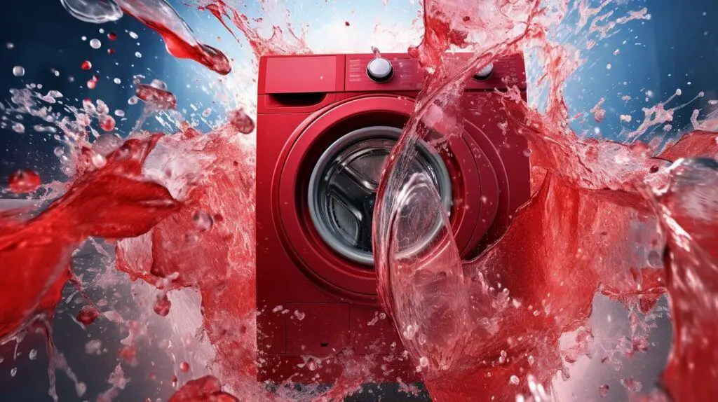 "Red clothes washing tips"