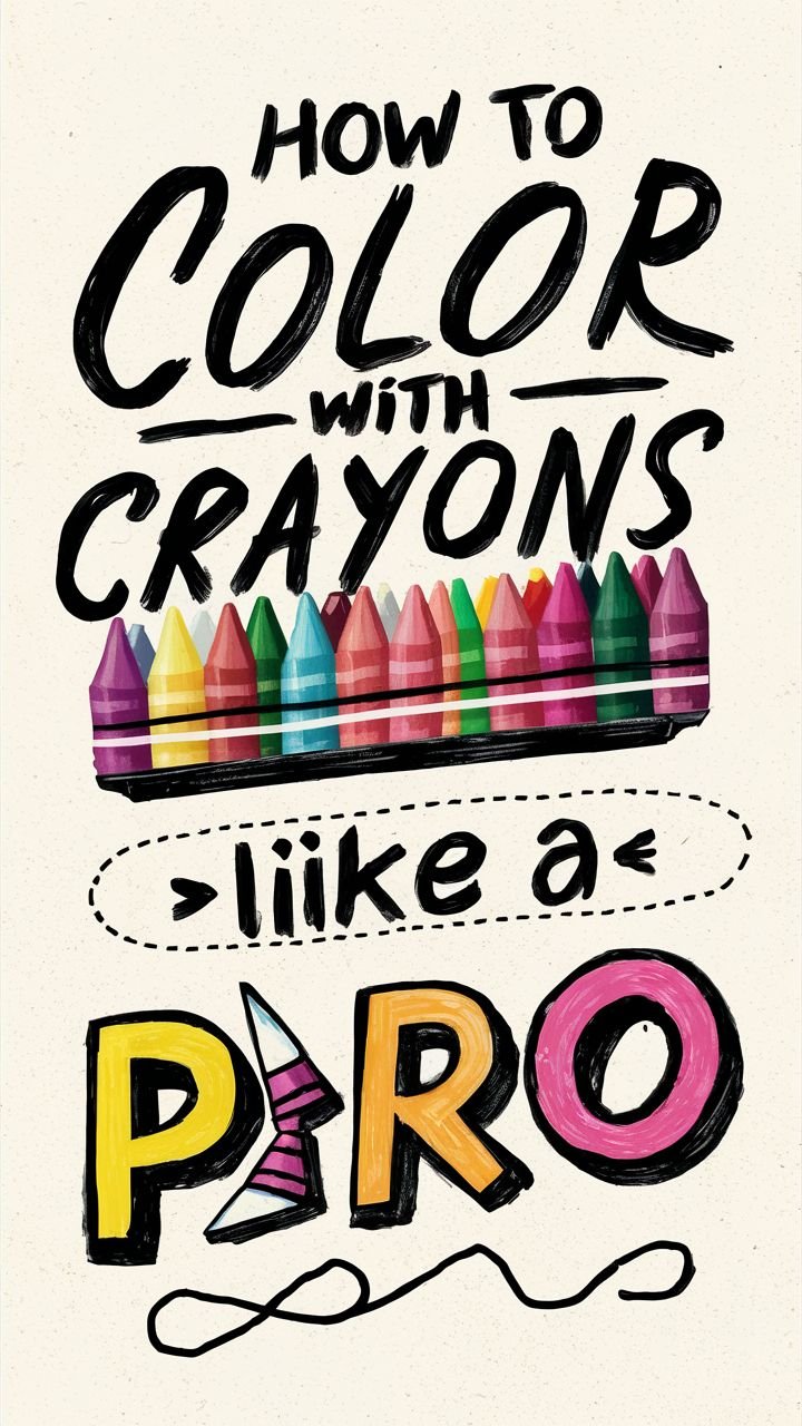 How To Color With Crayons Like A Pro – BatikIndonesia.com