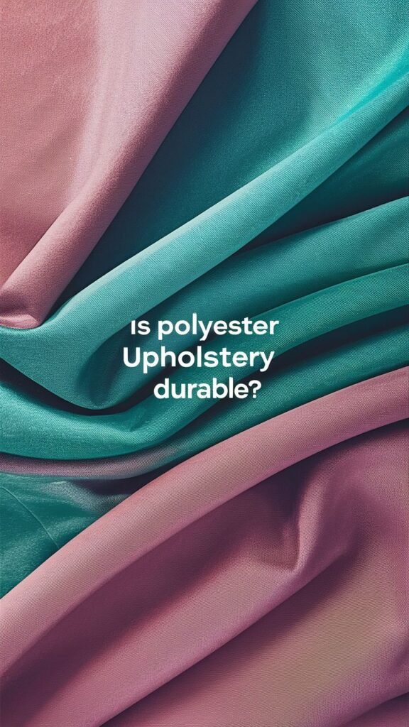 Is polyester upholstery durable?
