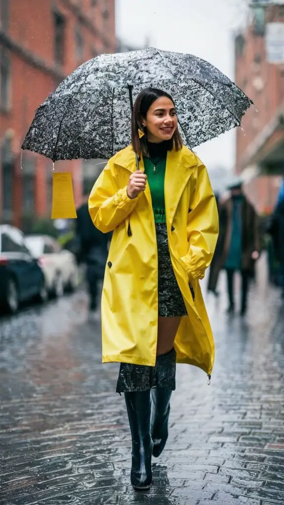 The Best Raincoat Material Fabric Name in Any Weather