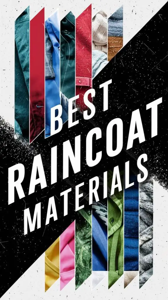 The Best Raincoat Material Fabric Name in Any Weather