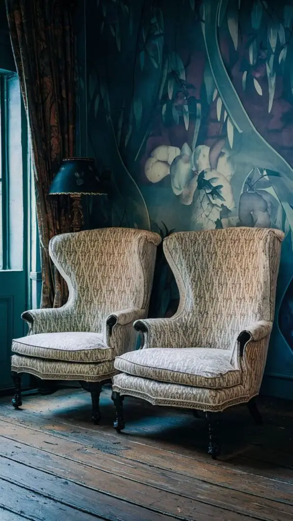 wing back chairs 4