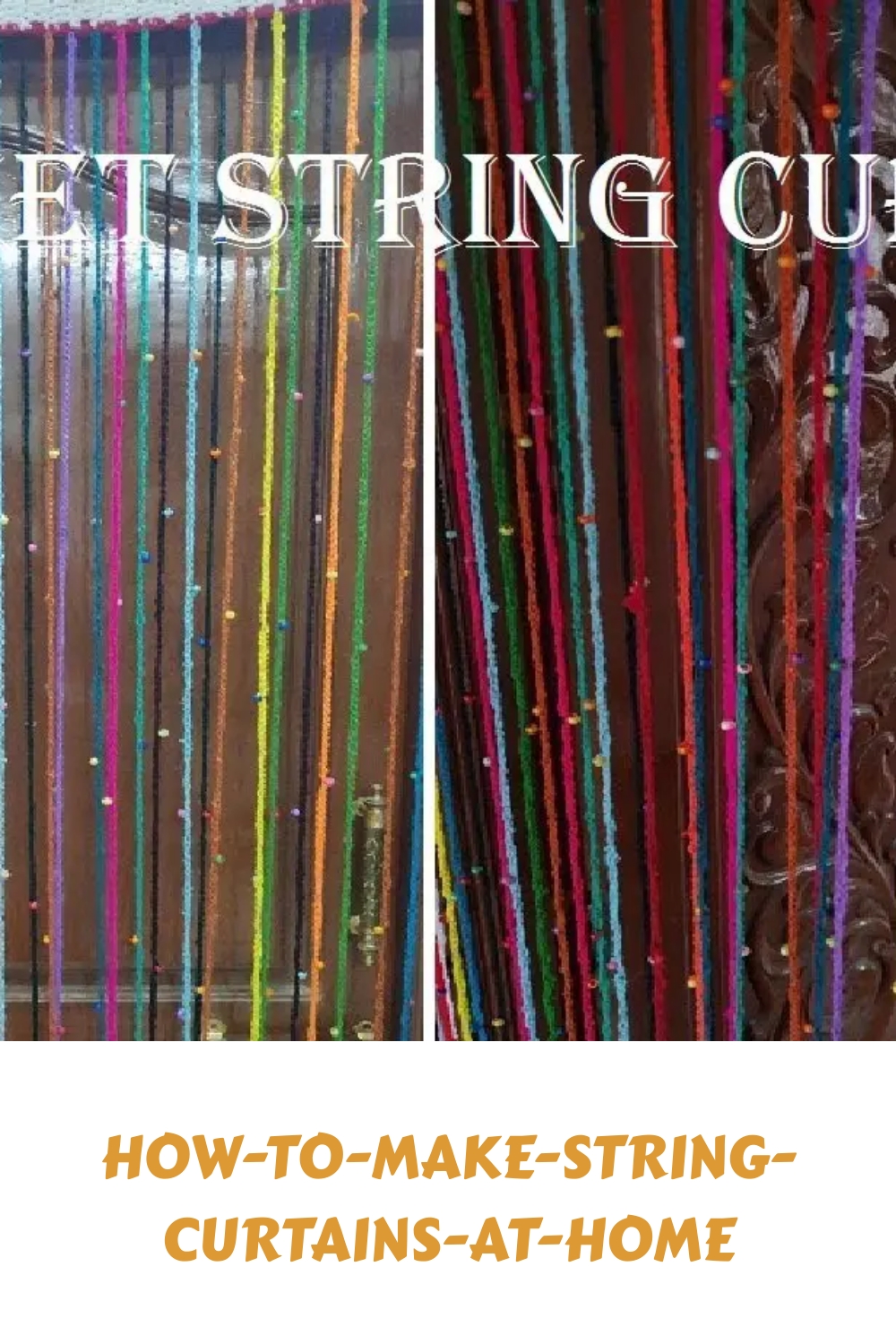 how to make string curtains at home generated pin 165299
