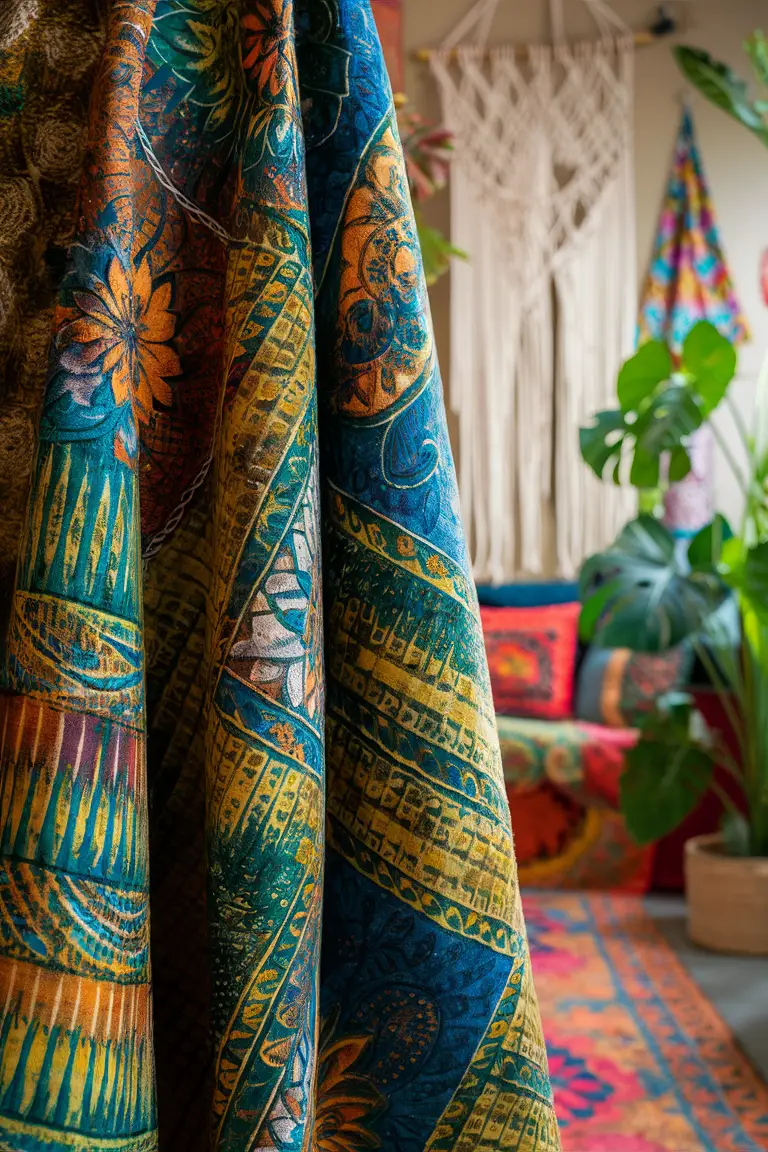 Batik Boho fabric