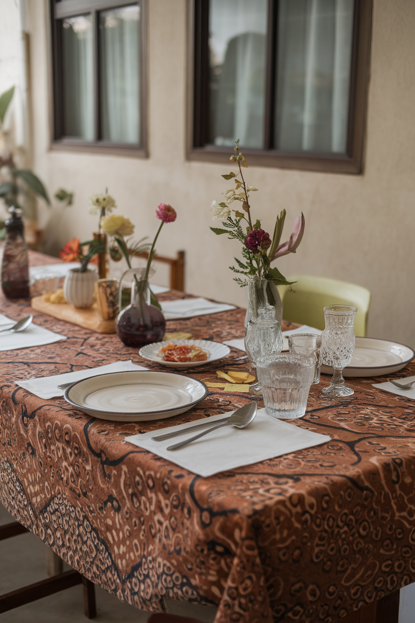 Batik Tablecloths