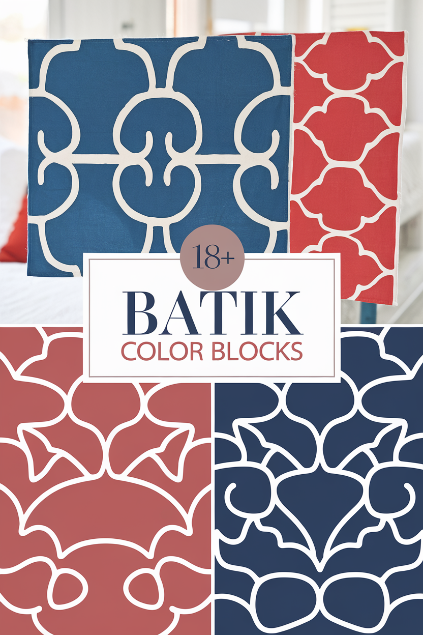 batik color blocks bbbbb 26129