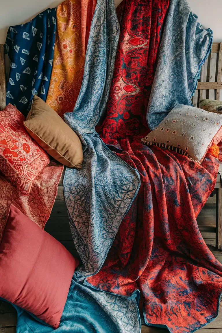 Batik Cozy blankets