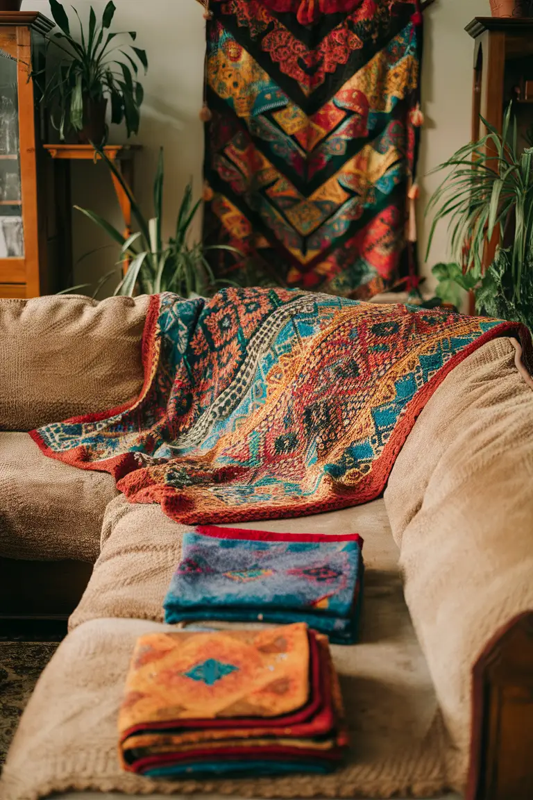 Batik Cozy blankets