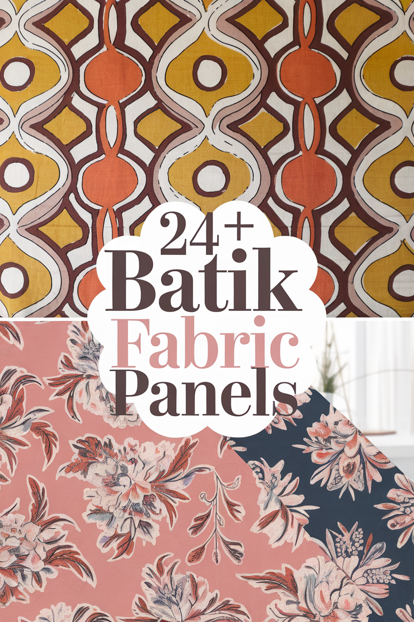 batik fabric panels bbbbb 95756