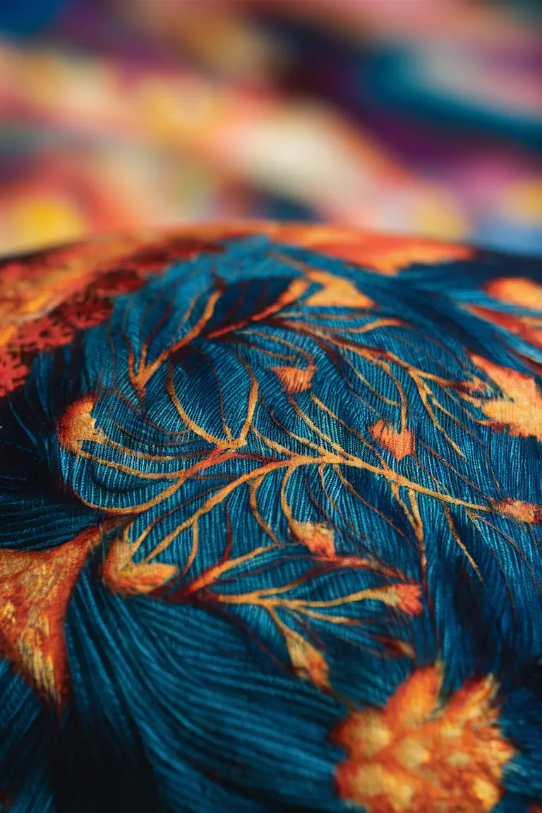 Batik Fabric textures