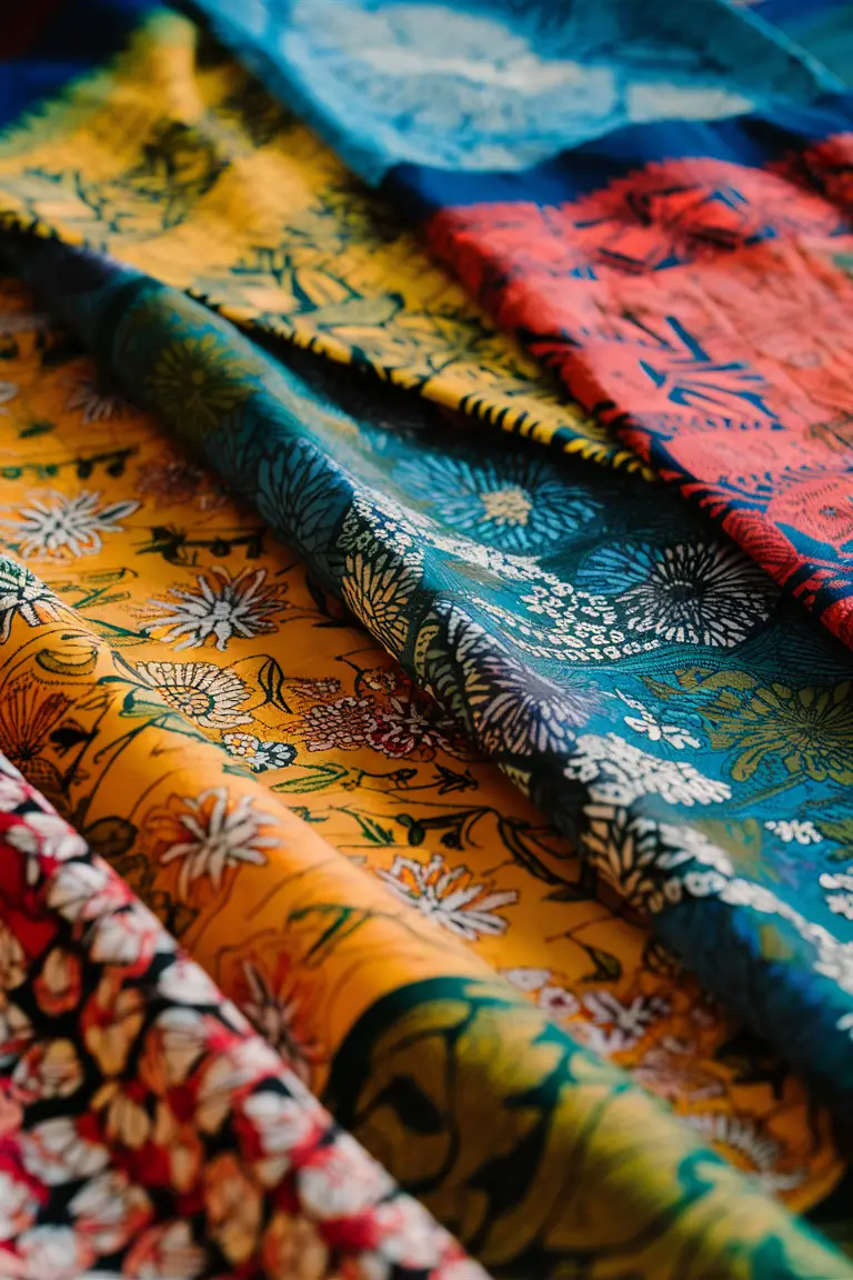 Batik Floral patterns