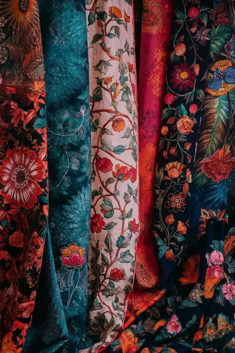 Batik Floral patterns