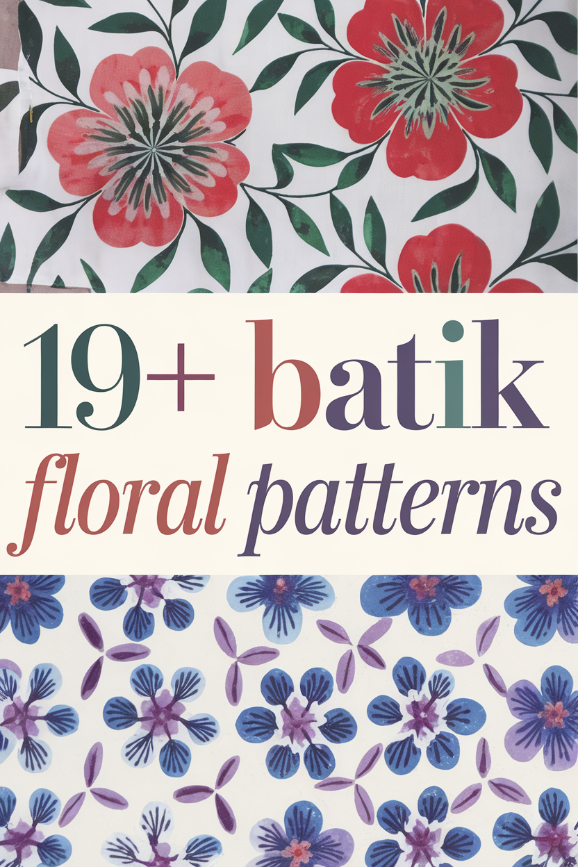 batik floral patterns bbbbb 49765