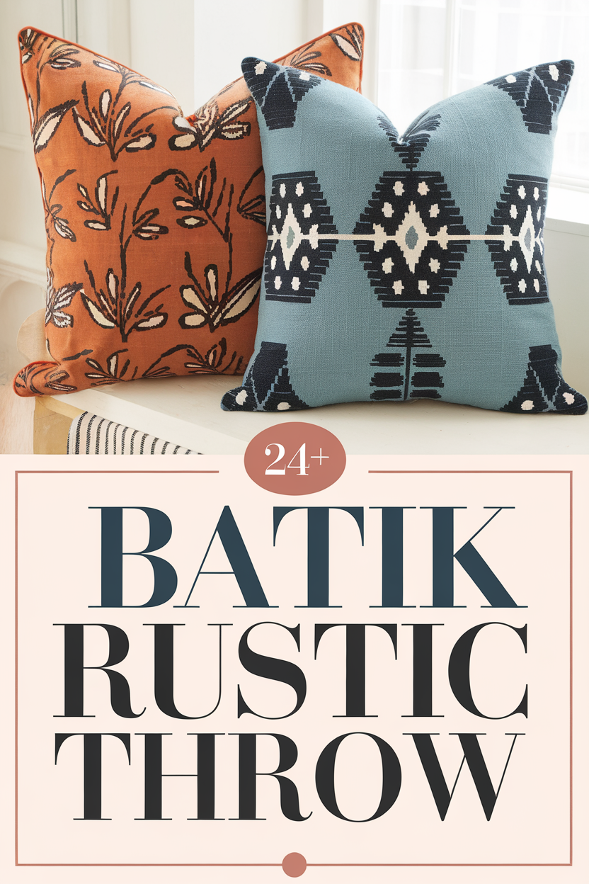 batik rustic throw bbbbb 32817