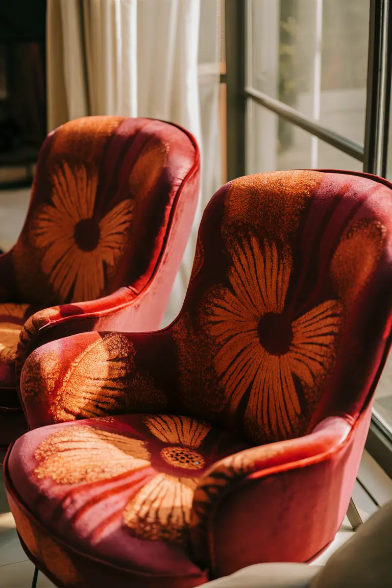 Batik Velvet chairs