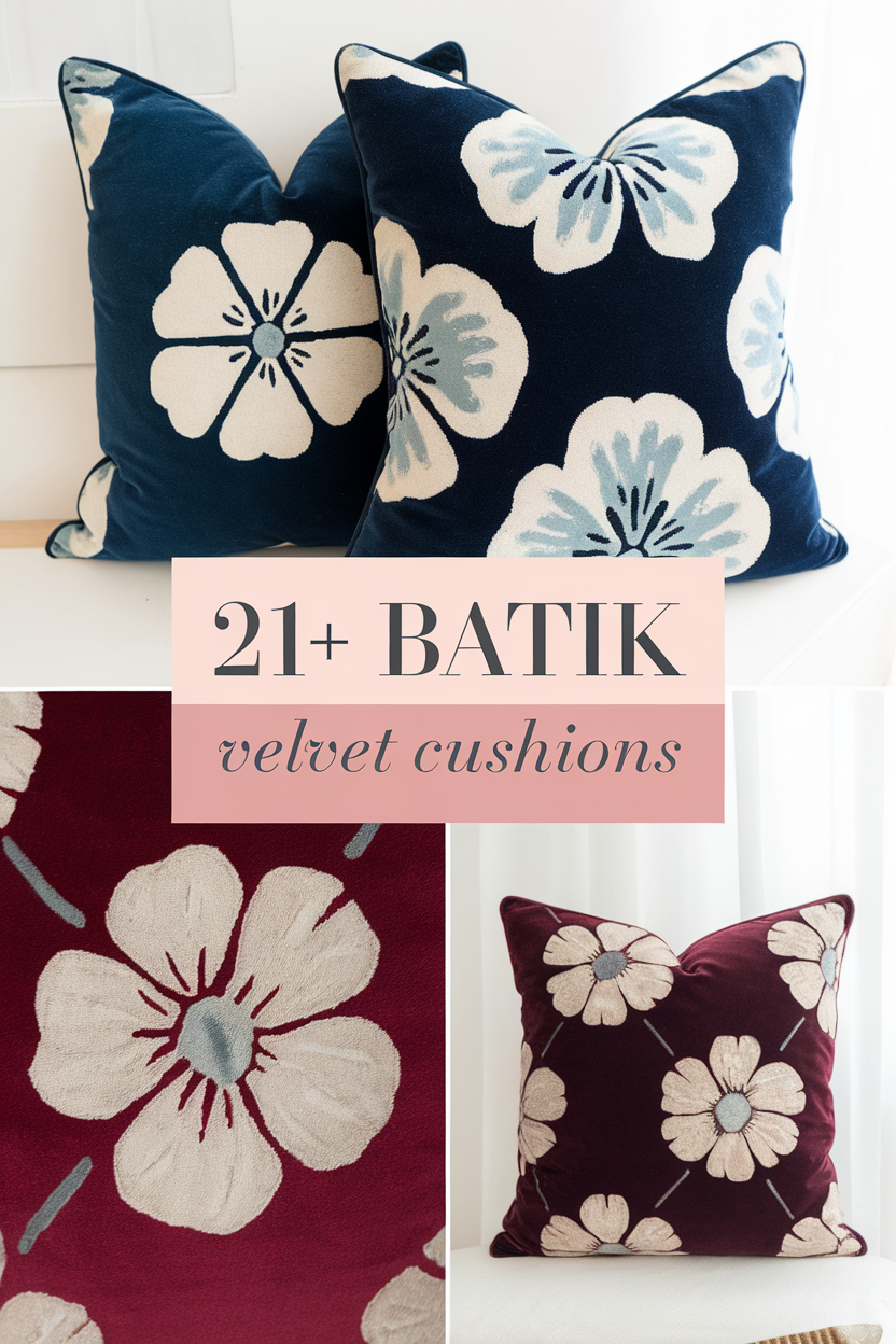 batik velvet cushions bbbbb 51168