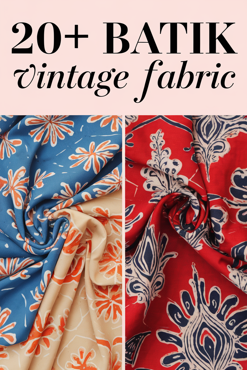 batik vintage fabric bbbbb 83822