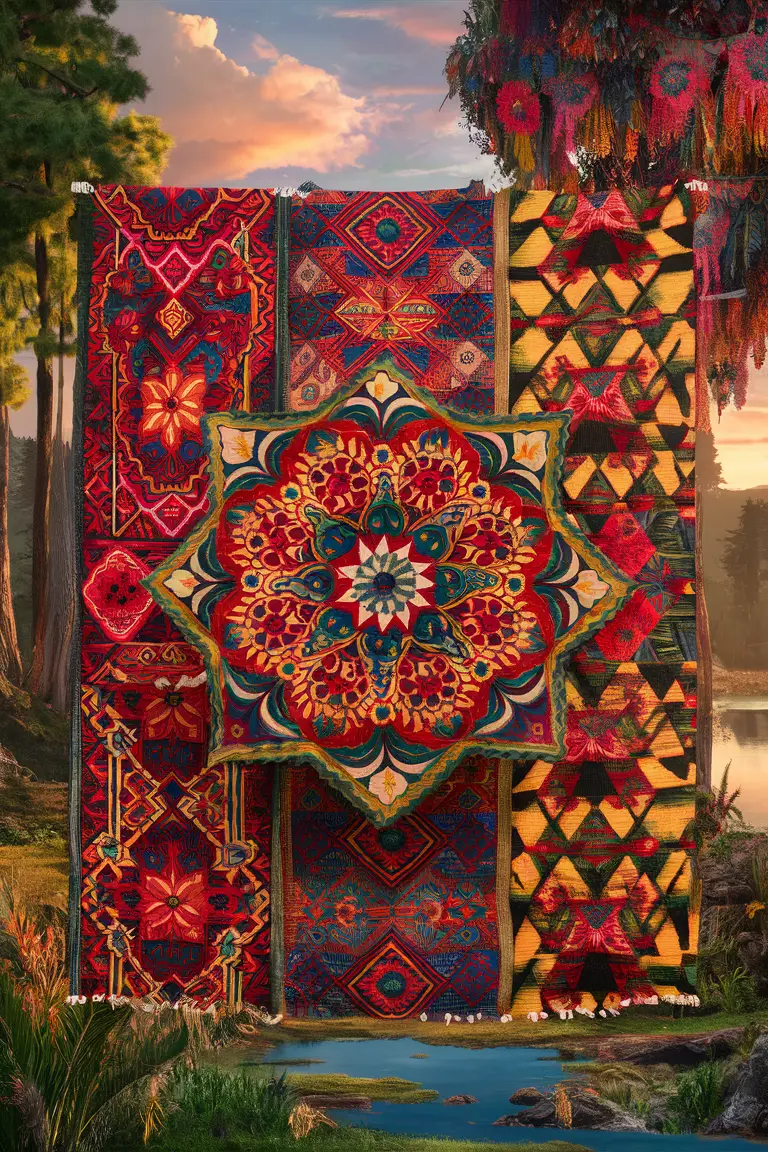 Batik Wall tapestries