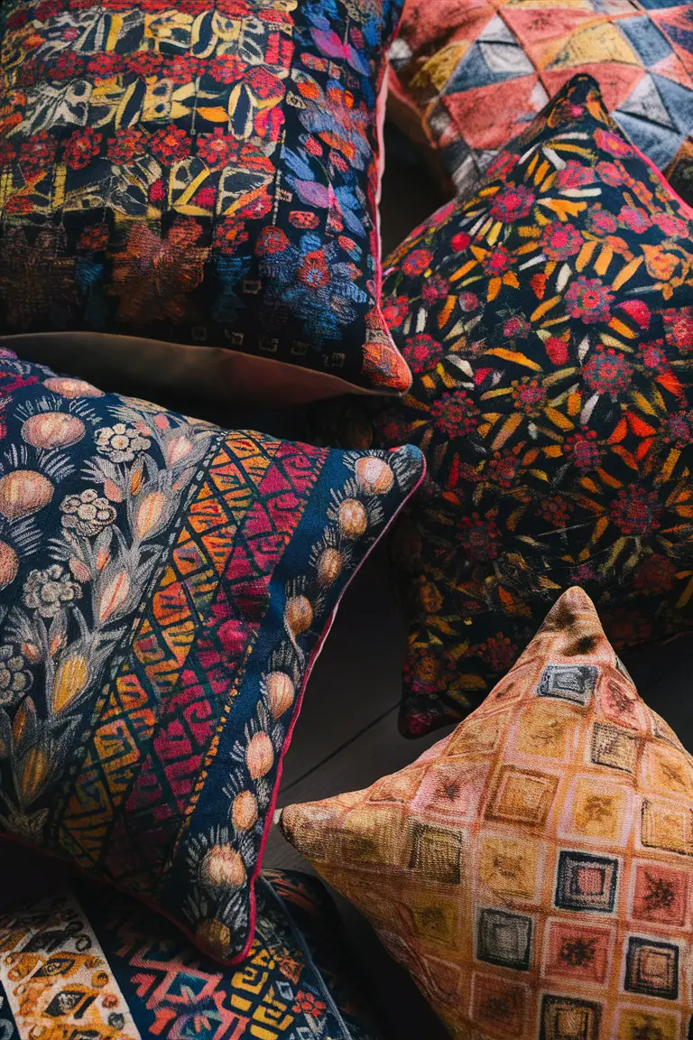 Batik Accent pillows