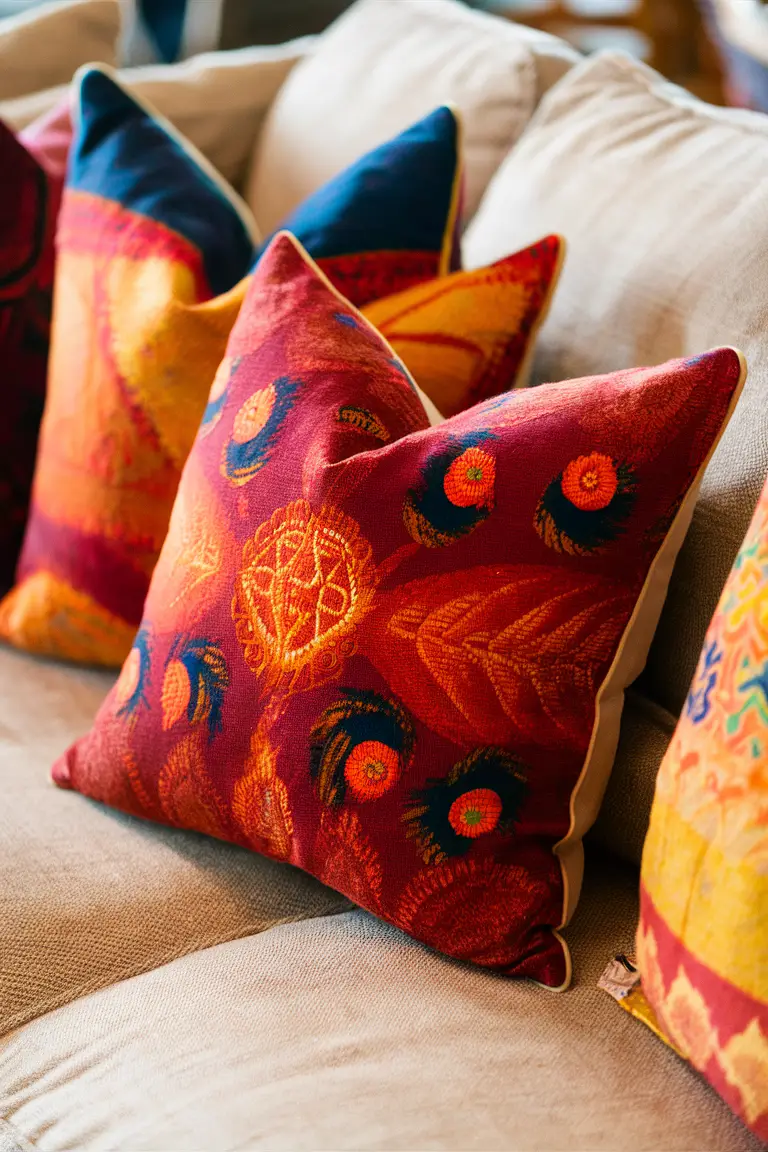 Batik Accent pillows