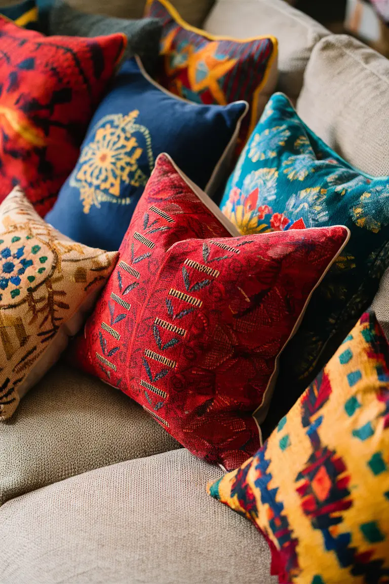 Batik Accent pillows