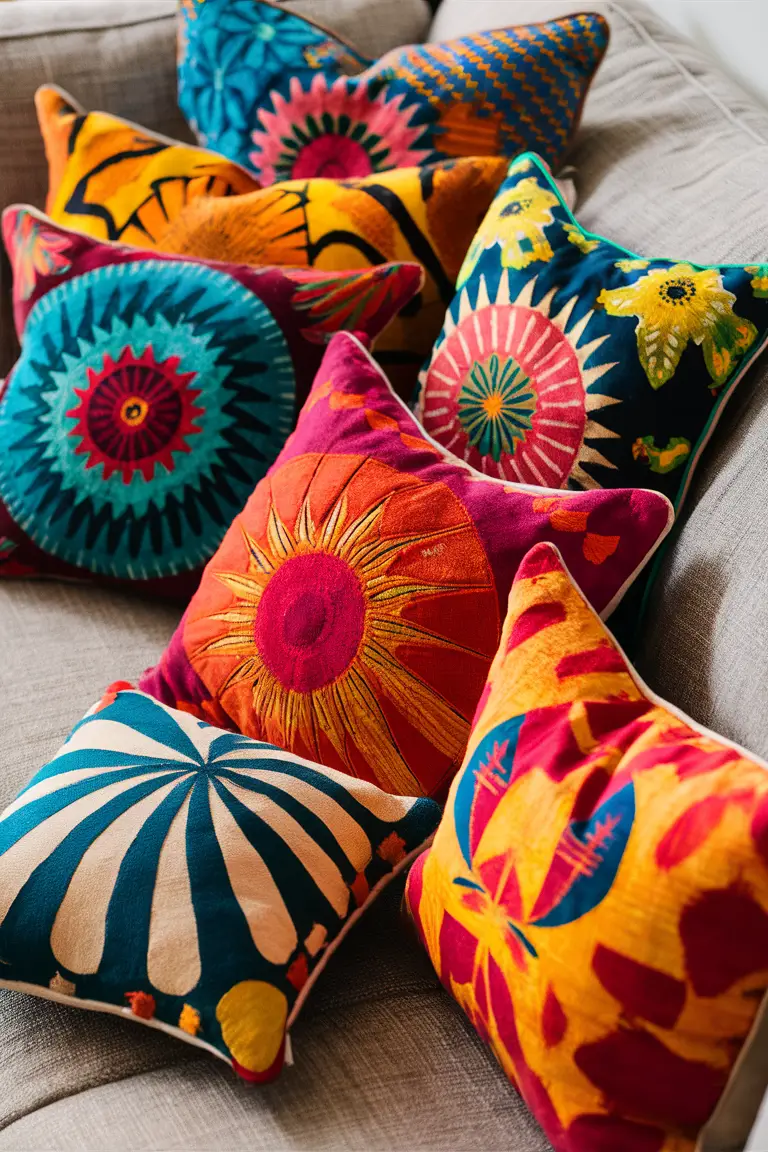 Batik Accent pillows