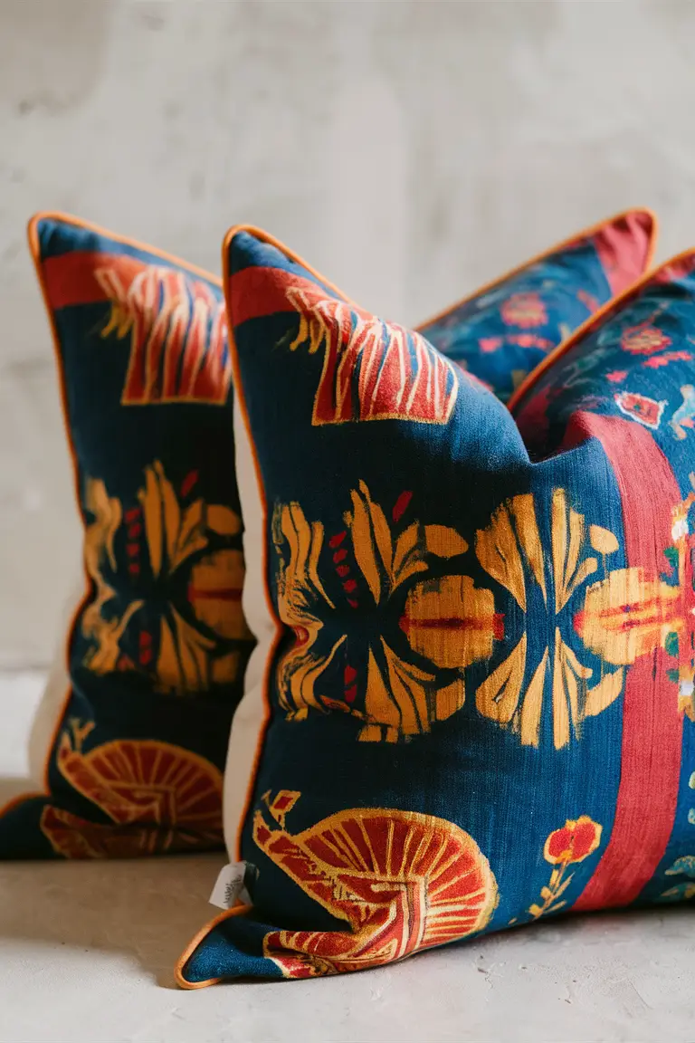 Batik Accent pillows