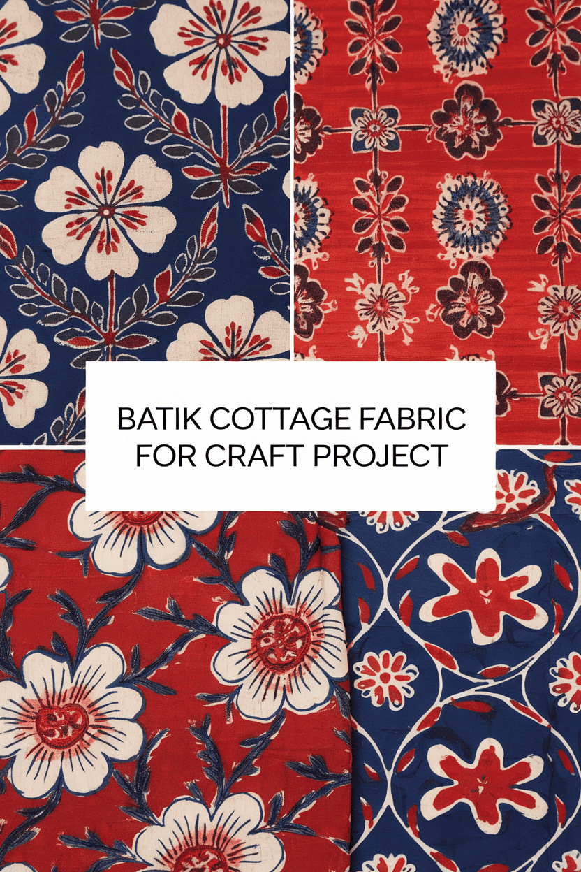 batik cottage fabric bbbbb 12515