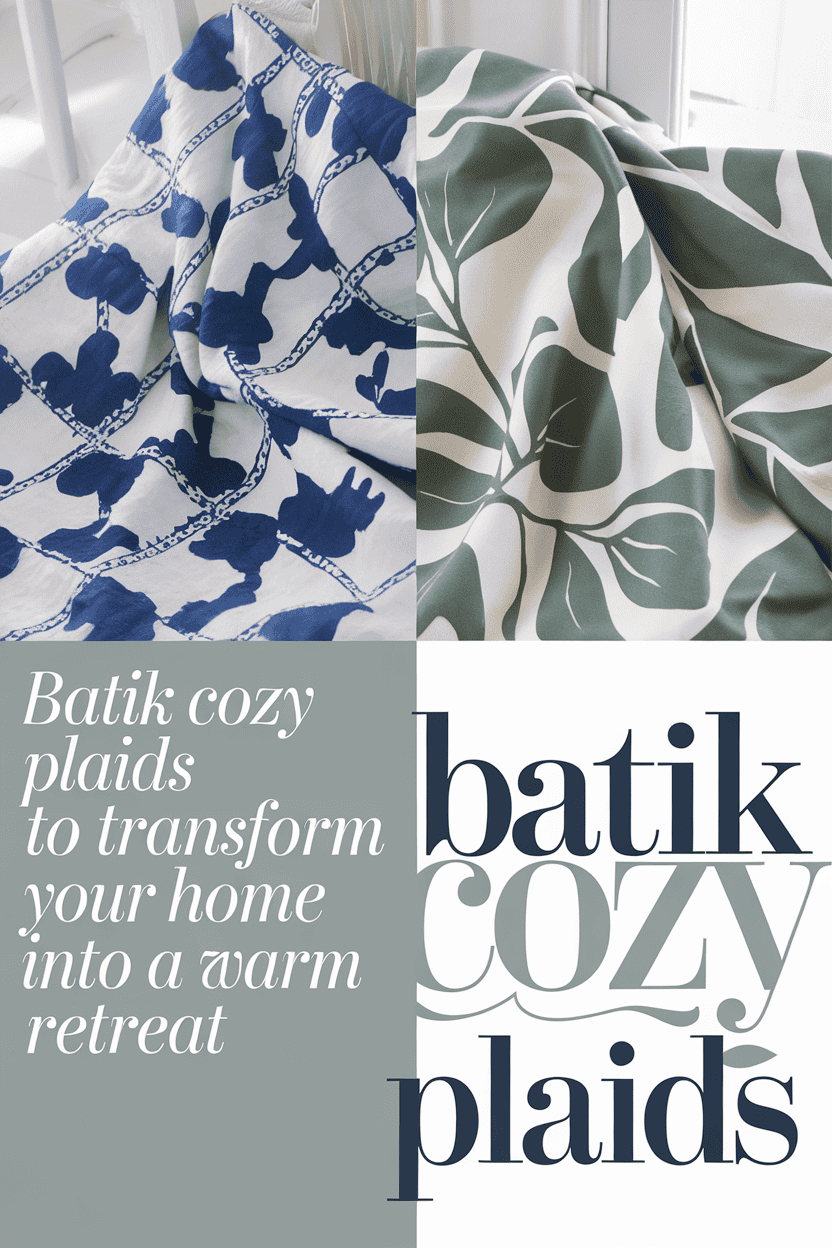 batik cozy plaids bbbbb 93231