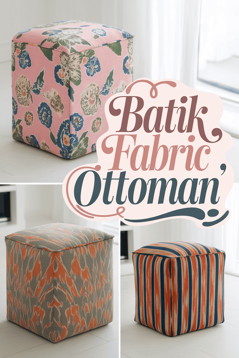 batik fabric ottoman bbbbb 46478