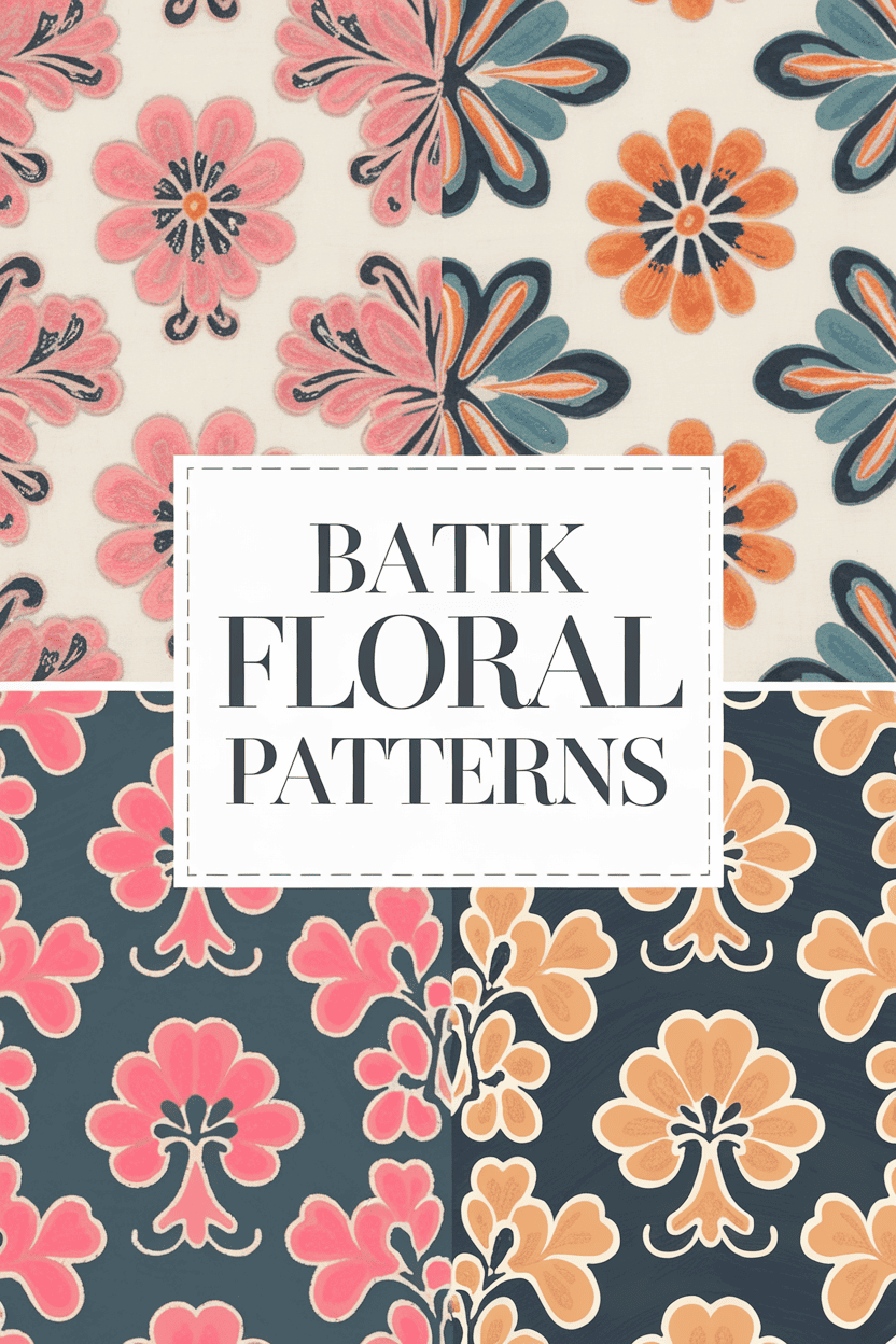 batik floral patterns bbbbb 76547