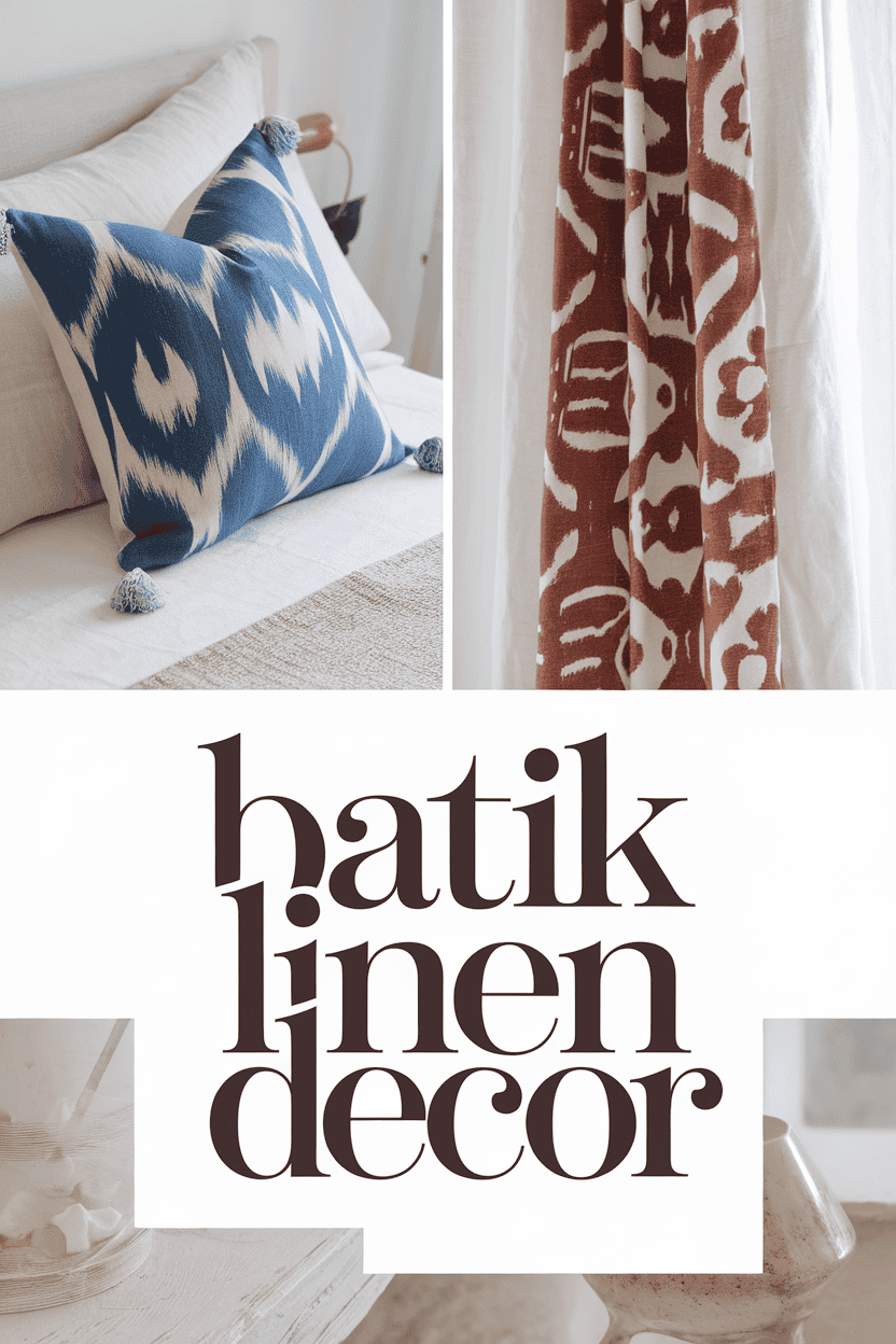 batik linen decor bbbbb 96470