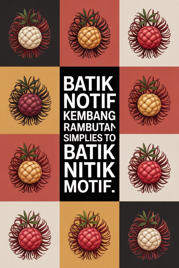 Batik Nitik Motif Kembang Rambutan – BatikIndonesia.com
