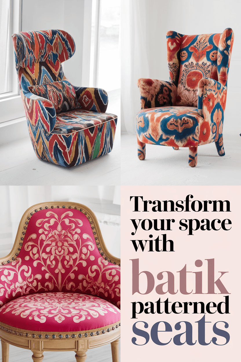 batik patterned seats bbbbb 37363