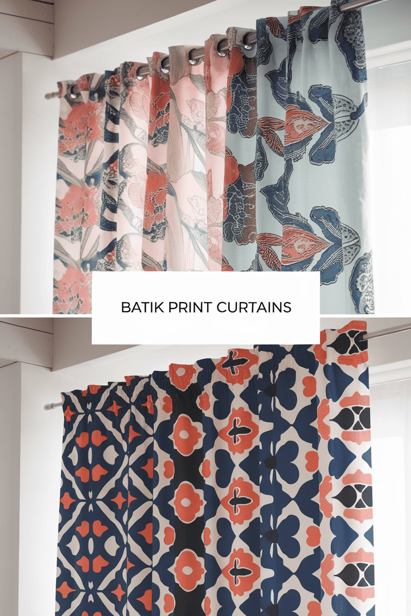 batik print curtains bbbbb 54900