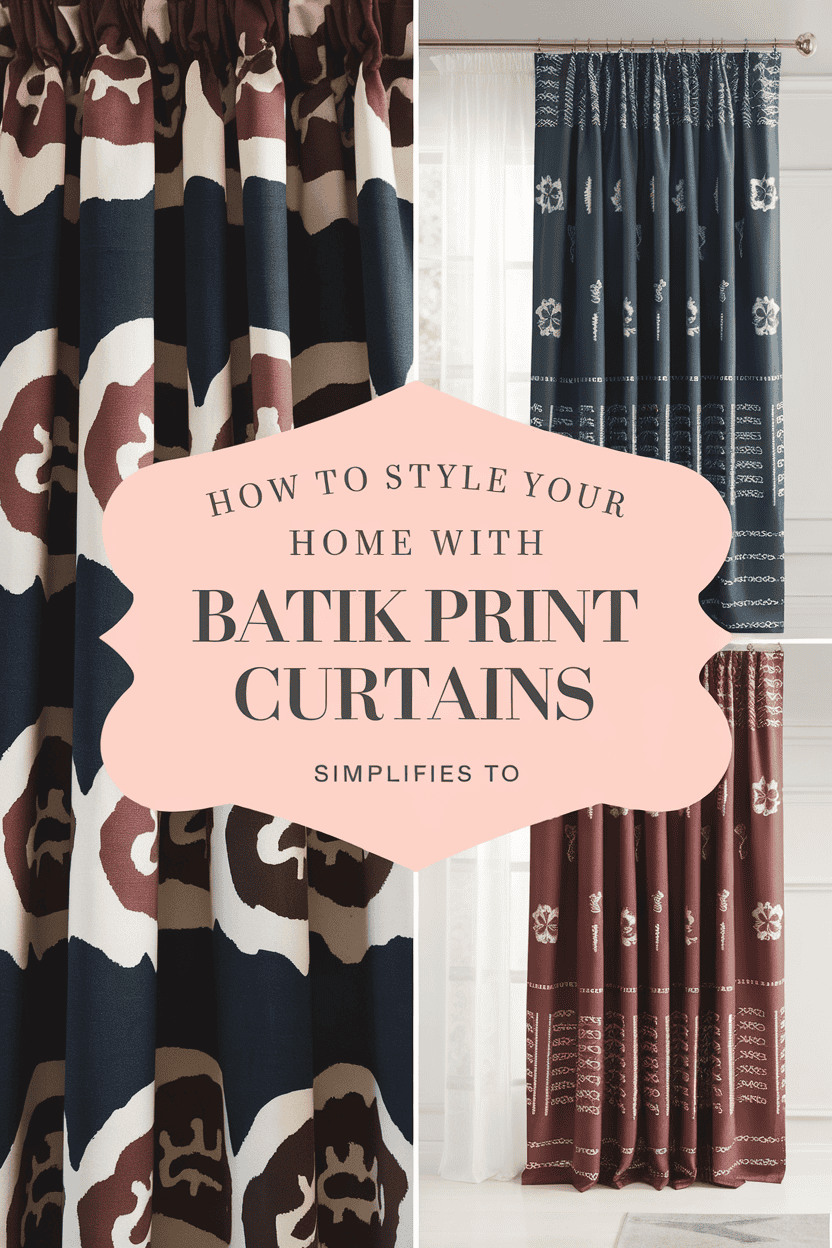 batik print curtains bbbbb 61342