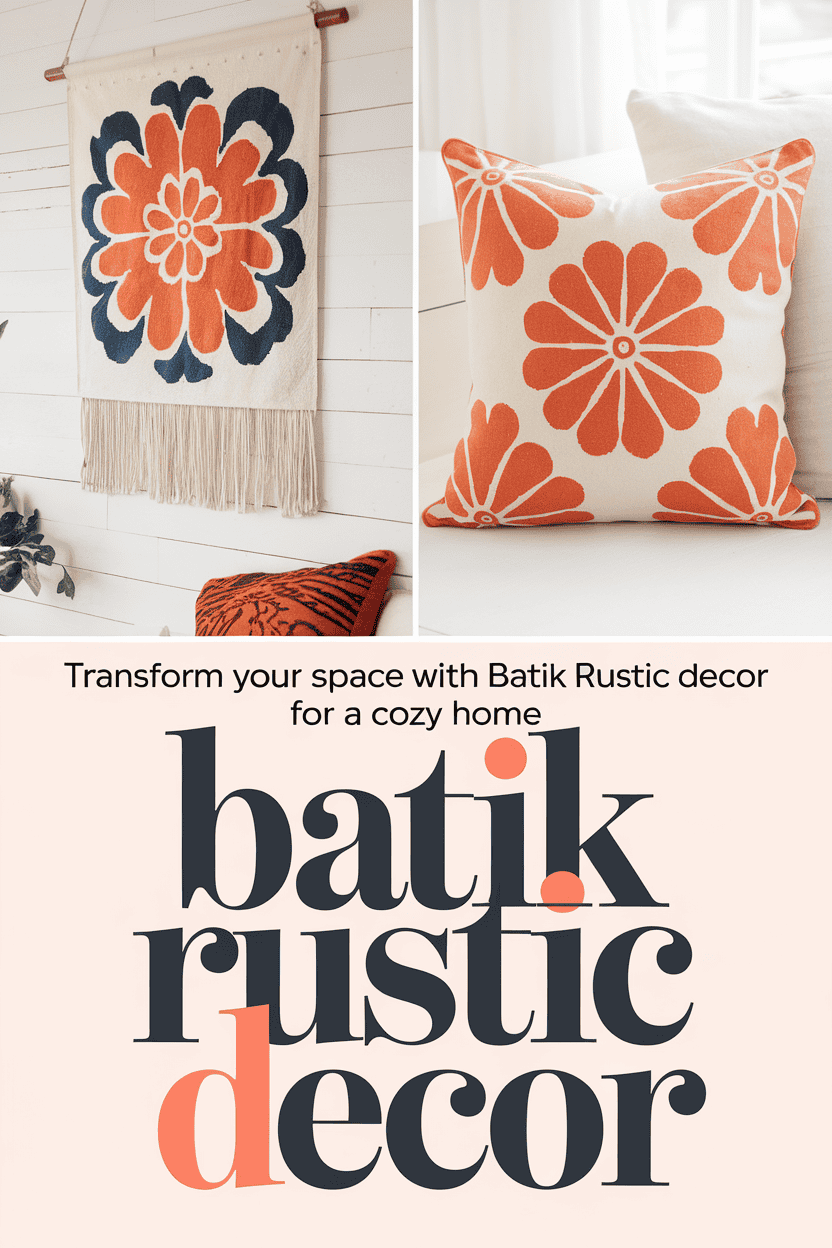 batik rustic decor bbbbb 67082