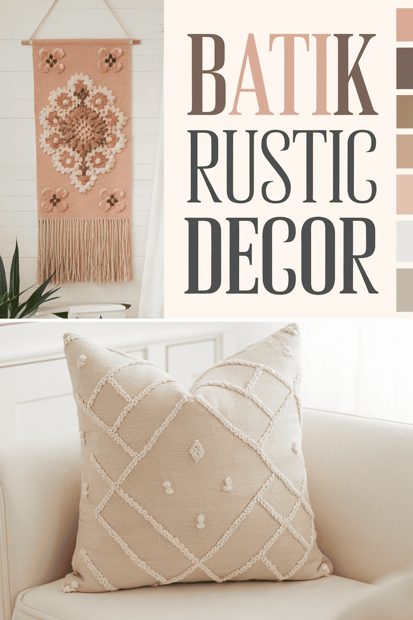 batik rustic decor bbbbb 95775