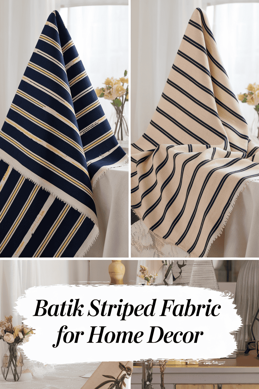 batik striped fabric bbbbb 55984