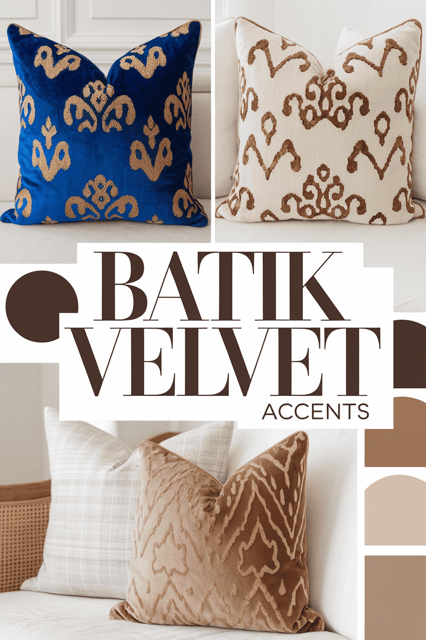 batik velvet accents bbbbb 60492