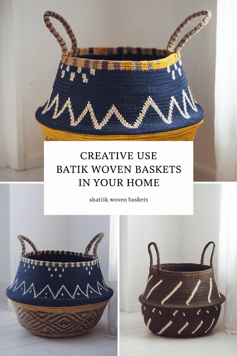 batik woven baskets bbbbb 96669