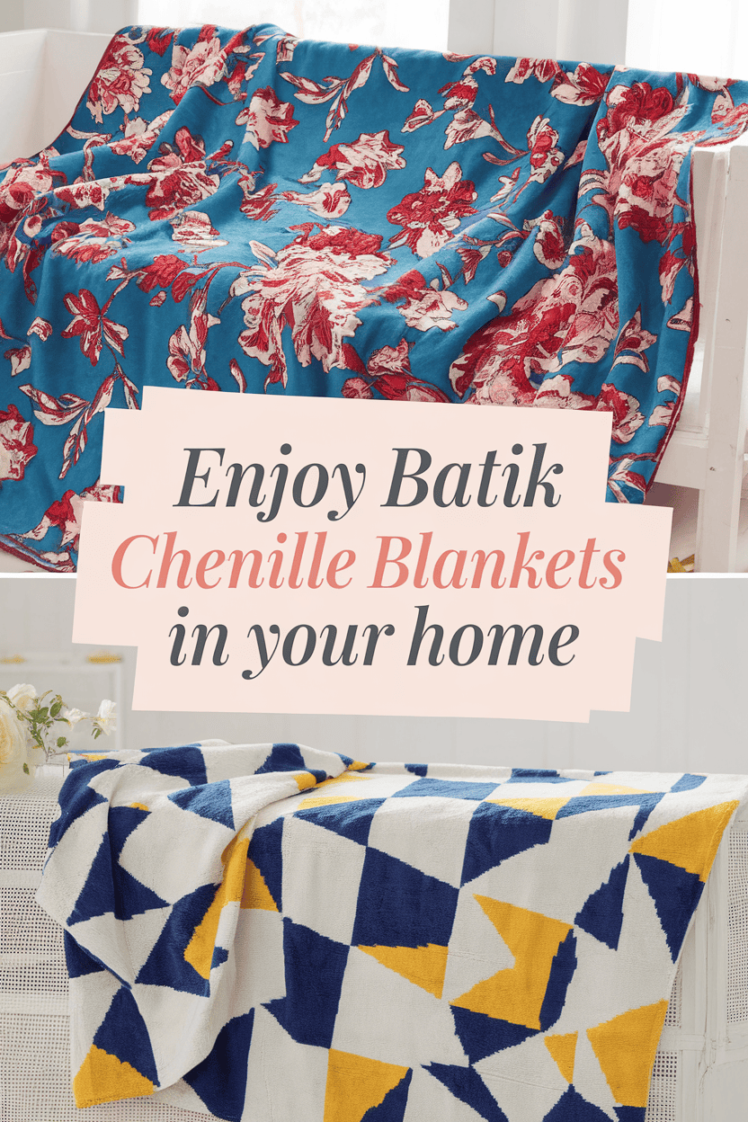 batik chenille blankets bbbbb 40286