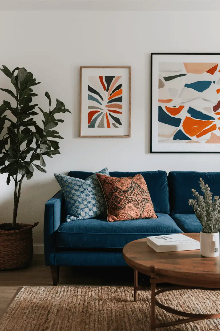 Adding a Pop of Color to Your Living Room