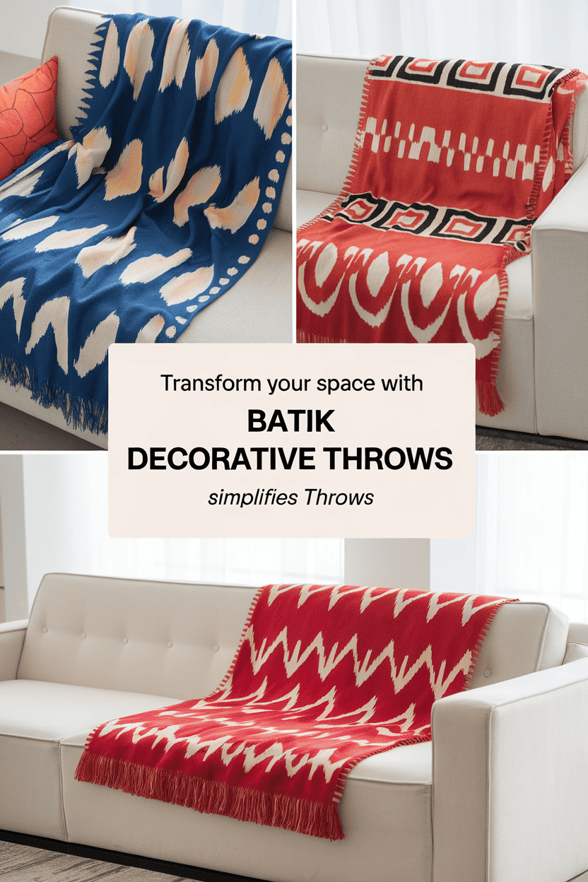 batik decorative throws 2 bbbbb 43791