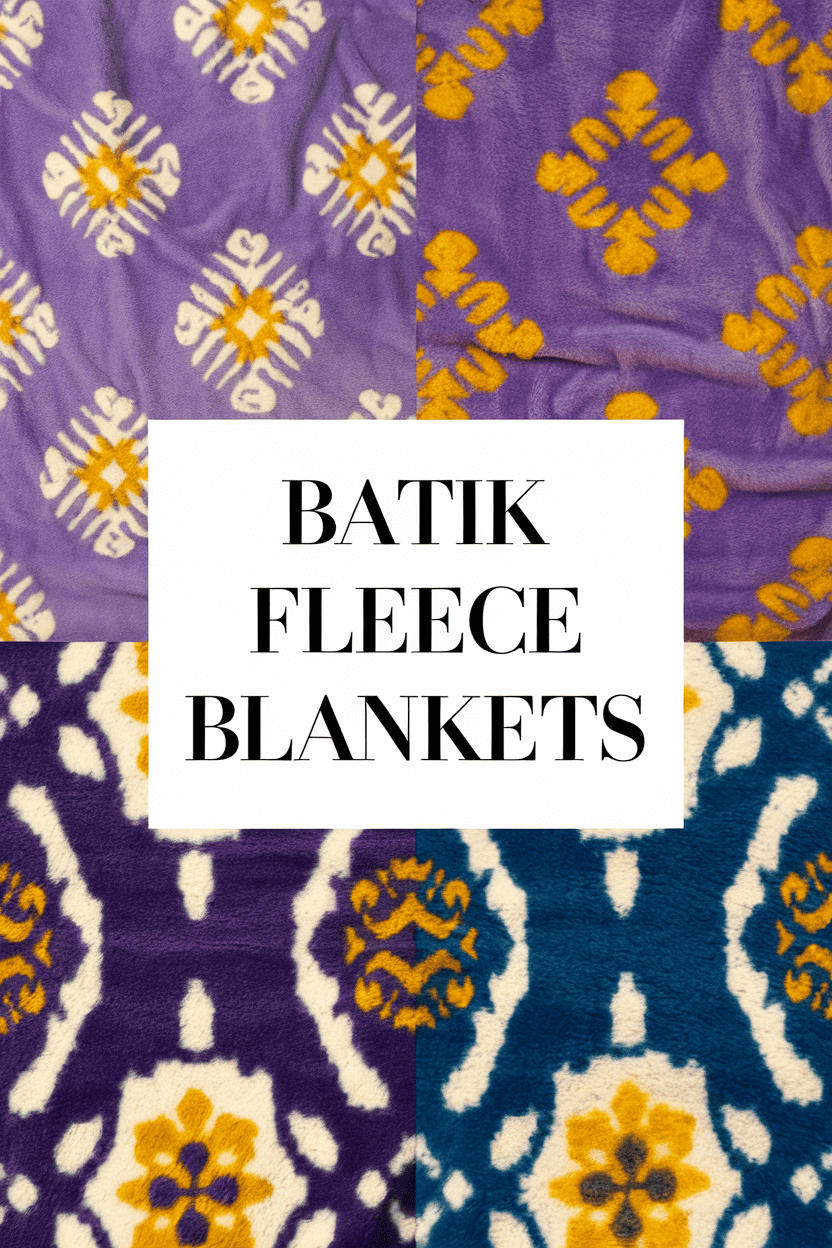 batik fleece blankets bbbbb 80478