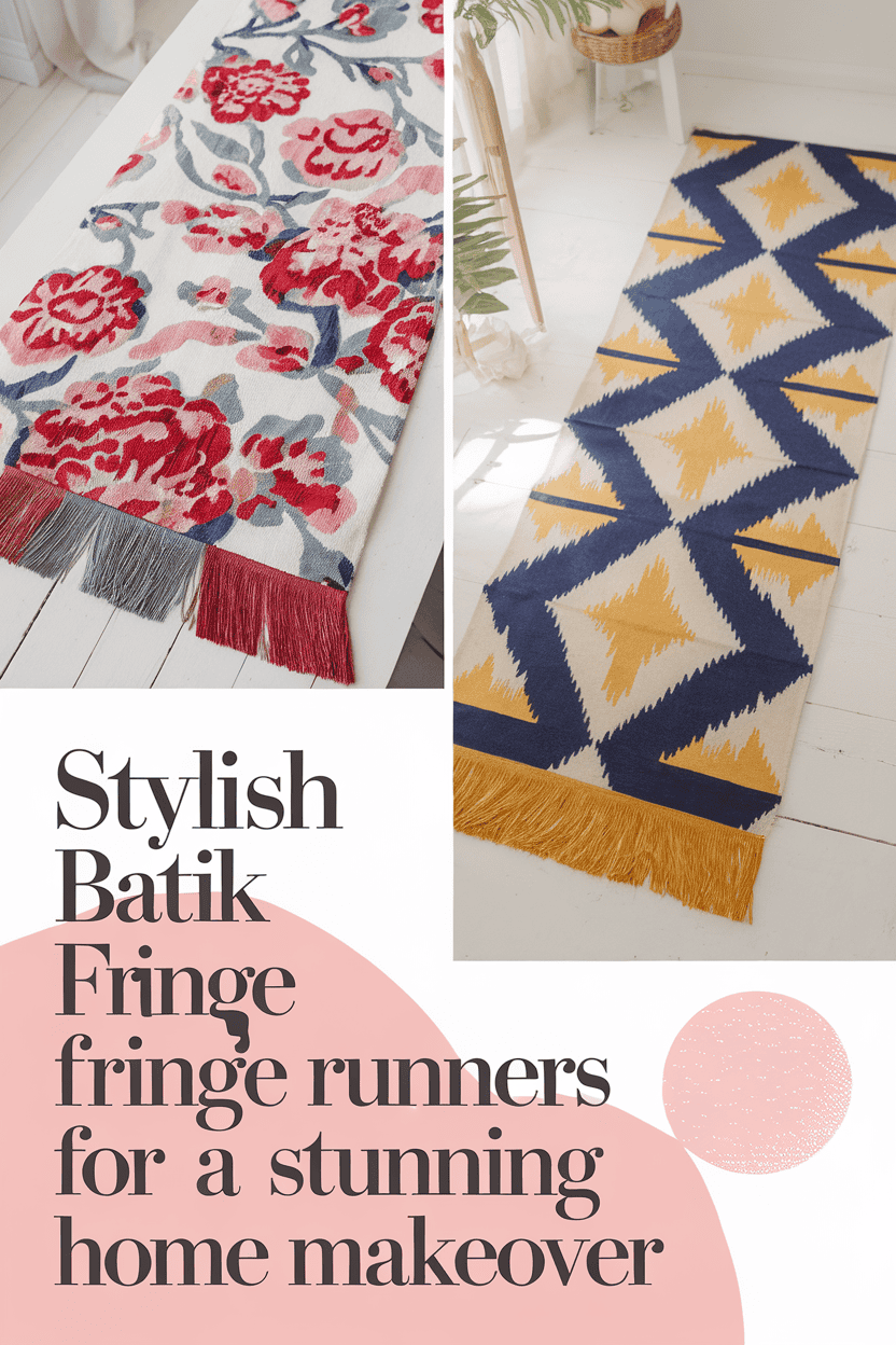 batik fringe runners bbbbb 86726