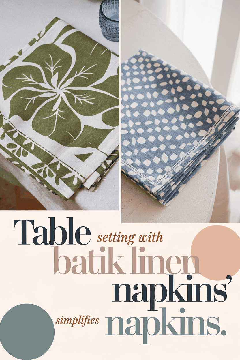 batik linen napkins bbbbb 28843